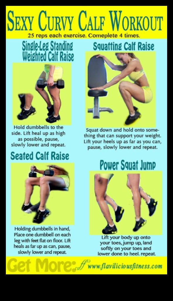 Comandă pentru gambe: modelarea picioarelor cu antrenamente de precizie