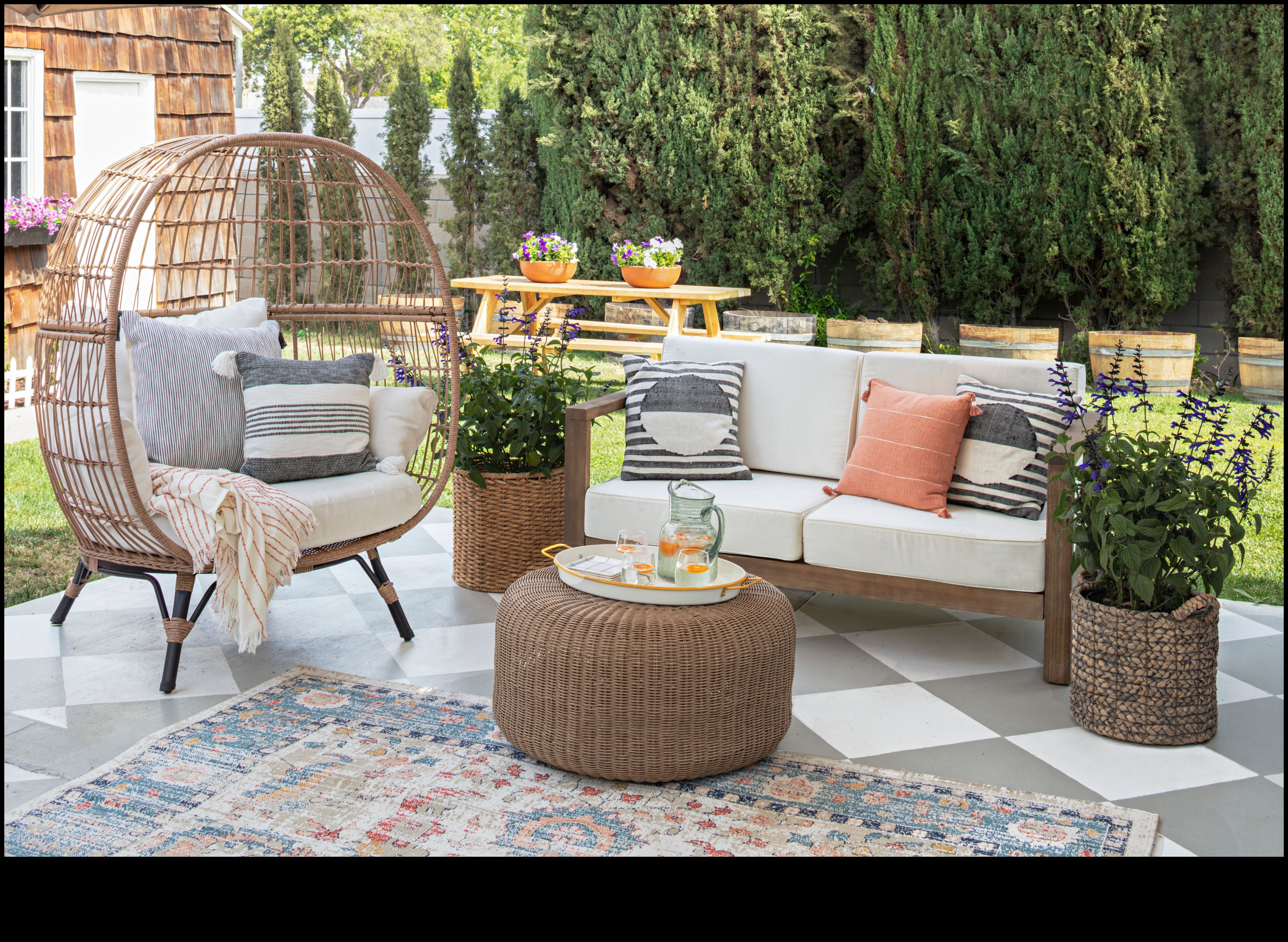 Alfresco Comfort 5 moduri de a îmbrățișa relaxarea cu mobilier elegant 2 Confort în aer liber: îmbrățișați relaxarea cu mobilier elegant