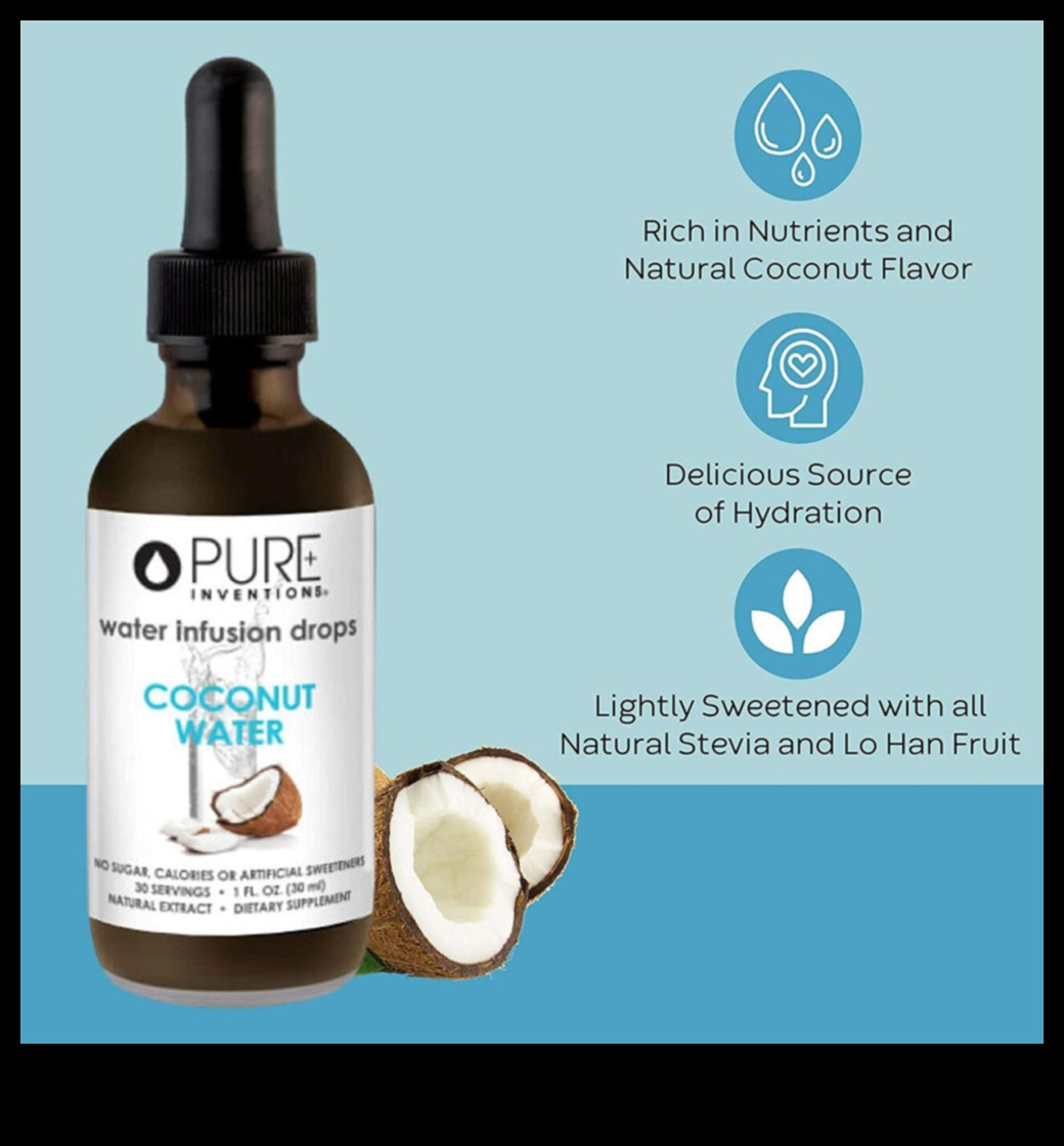 Armonie cu apă de cocos O explorare încântătoare a infuziilor naturale 3 Armonia apei de nucă de cocos: Explorând notele încântătoare ale infuziilor naturale