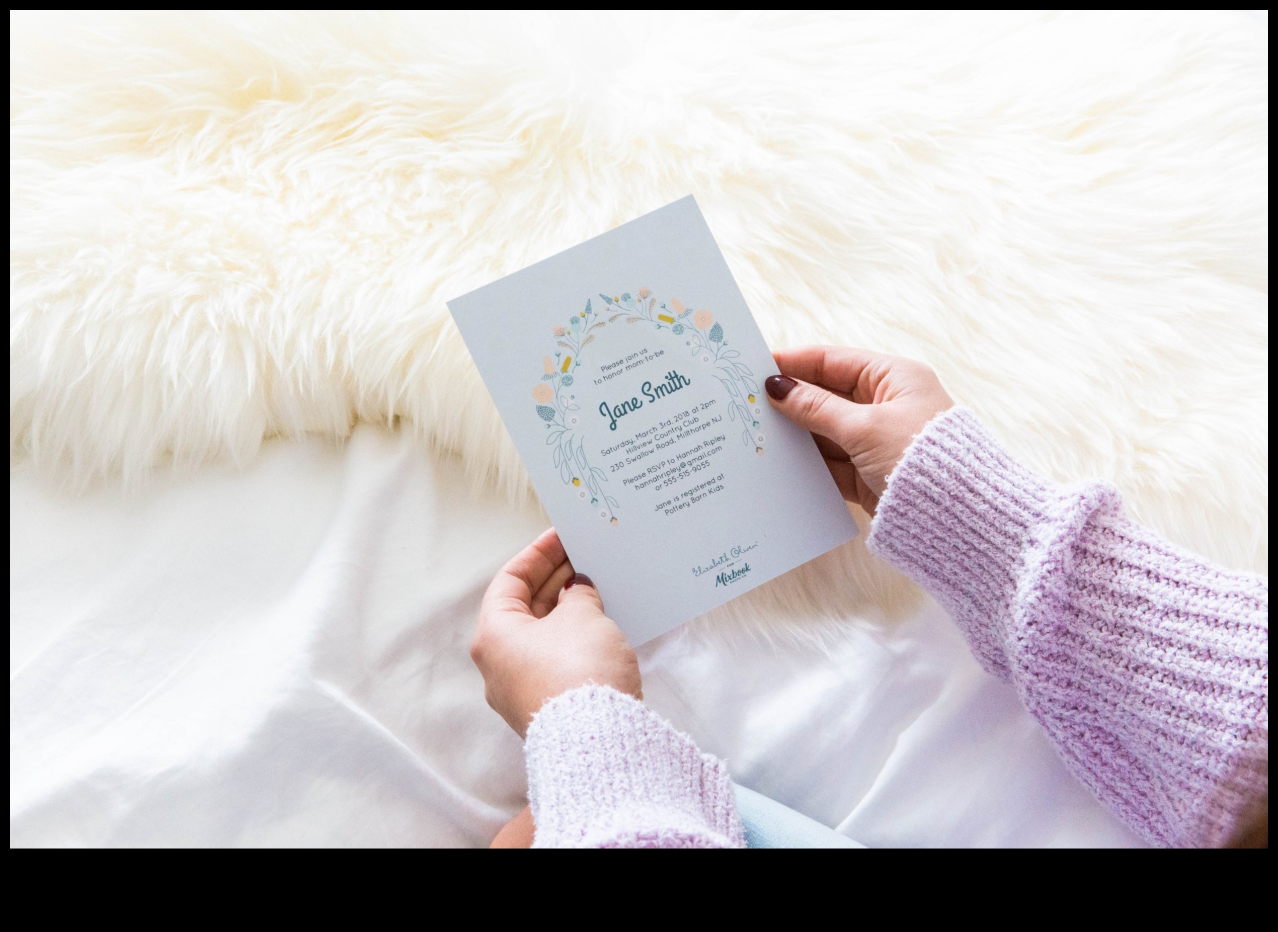 Începuturi dulci: Faceți duș cu dragoste asupra viitoarei mame