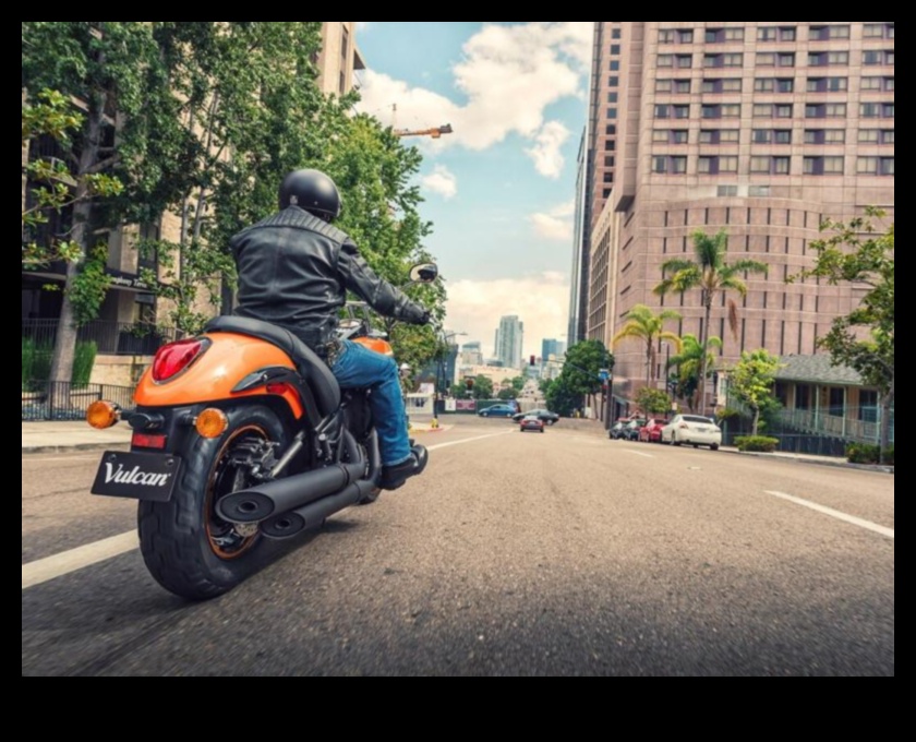 Explorări urbane: navigarea pe străzile orașului pe motociclete agile și elegante