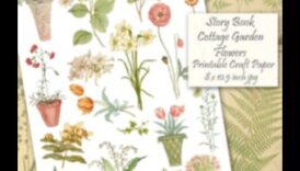 Flori de epocă Un dascal contra crearea grădinilor cu cărți de povești cu căsuțe 4 Vintage Blossoms: Crafting Storybook Gardens with Cottages
