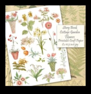 Vintage Blossoms: Crafting Storybook Gardens with Cottages