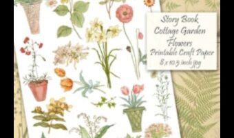 Vintage Blossoms: Crafting Storybook Gardens with Cottages