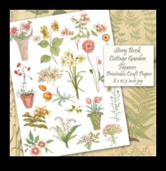 Vintage Blossoms: Crafting Storybook Gardens with Cottages