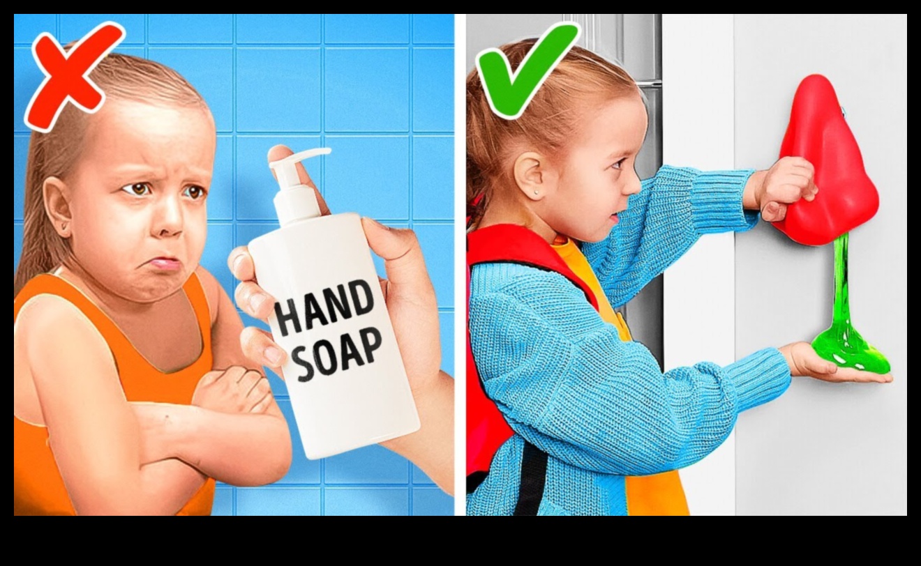 Mâini fericite: echipament esențial pentru părinții ocupați